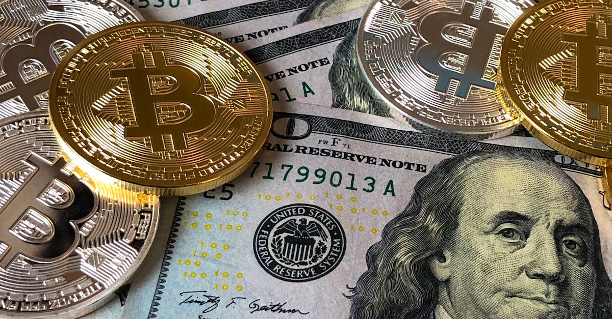 bitcoins and u s dollar bills 3